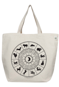 ECOBAGS & Astrostyle Chinese Zodiac 100% Recycled Cotton Tote