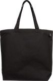 Recycled Cotton Full Size Tote in Black