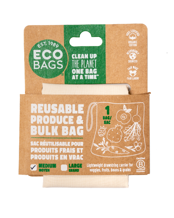 Organic Cloth Bulk & Produce Bag, Medium